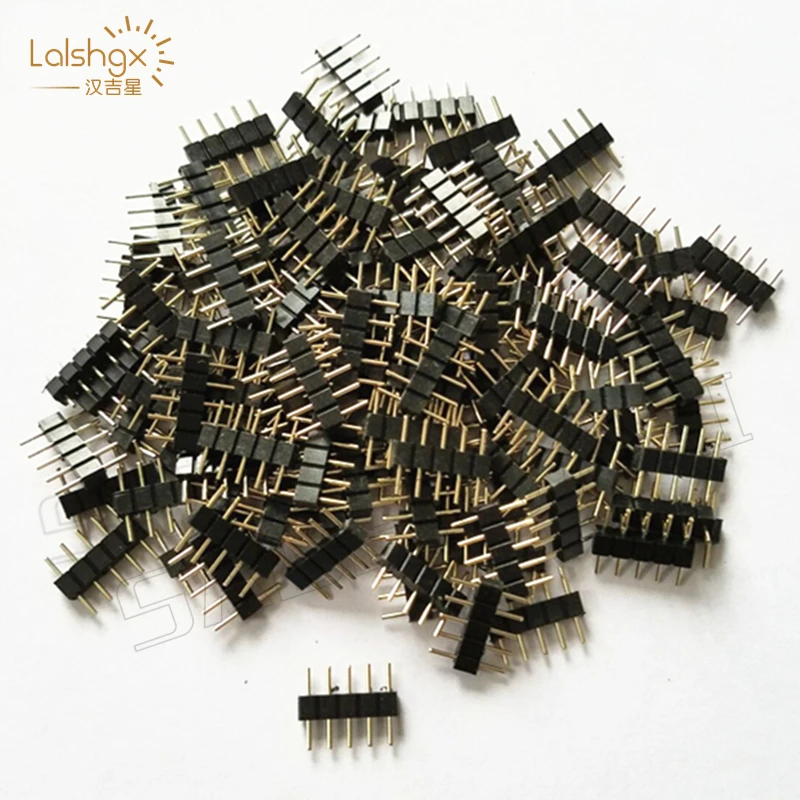 20 шт 5 штепсельный разъем для RGBW/RGBWW SMD 5050 светодиодные ленты RGB один цвет