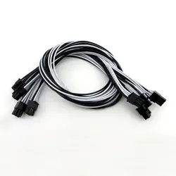 16awg 6pin PCIe Питание кабель для видеокарта Eth Эфириума добыча