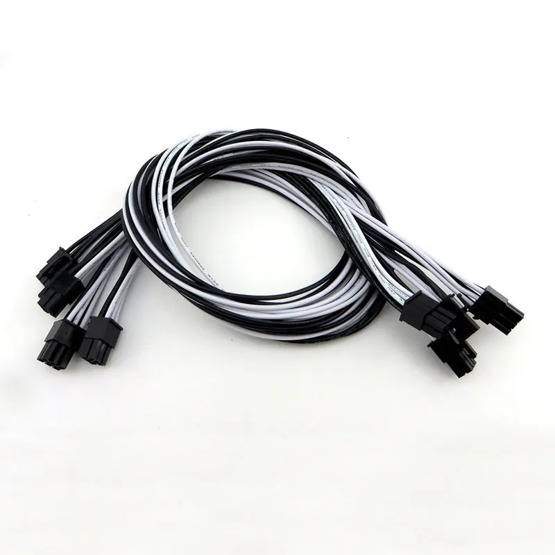 16AWG 6Pin PCIe Power Supply Cable for GPU Video Card ETH Ethereum Mining