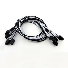 16AWG 6Pin PCIe Power Supply Cable for GPU Video Card ETH Ethereum Mining new dps 1200fb qb power module breakout board for server power conversion board with 10 6pin cable for ethereum mining device