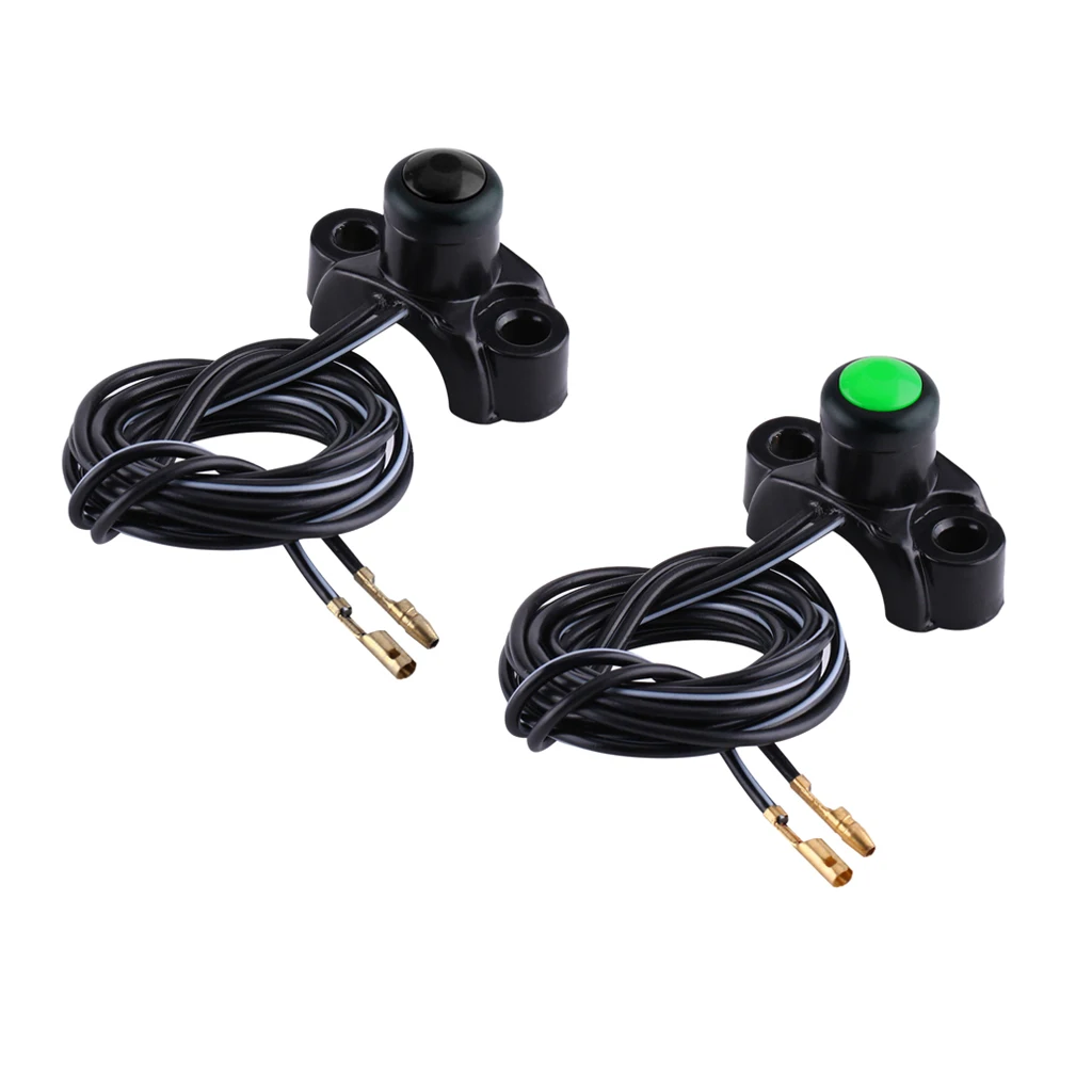 1 Pcs Universal Motorcycle Engine Kill Stop Start Button Switch For  ATV Quad Bike Go Carts Etc Motorcycle Switches Accessories 