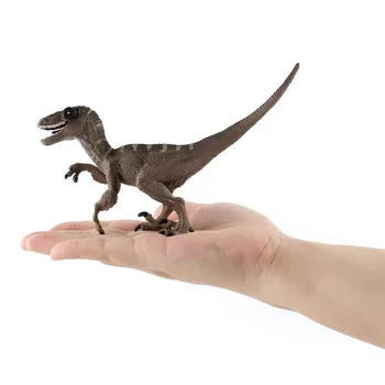 

New Arrivals 17cm Velociraptor Dinosaur Action Figure Animal Model Toy Collector gift