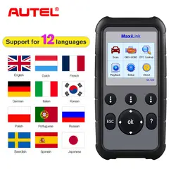 Autel MaxiLink ML629 OBD2 Авто сканер автомобильные инструменты для диагностики диагностический сканер Automotivo OBDII OBD ii сканер