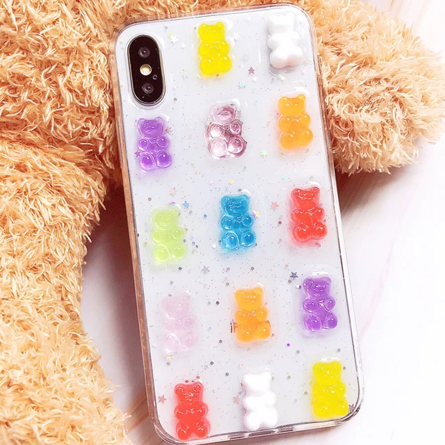 Cute Candy Phone Case Cover with Soft Feel giftmesmart