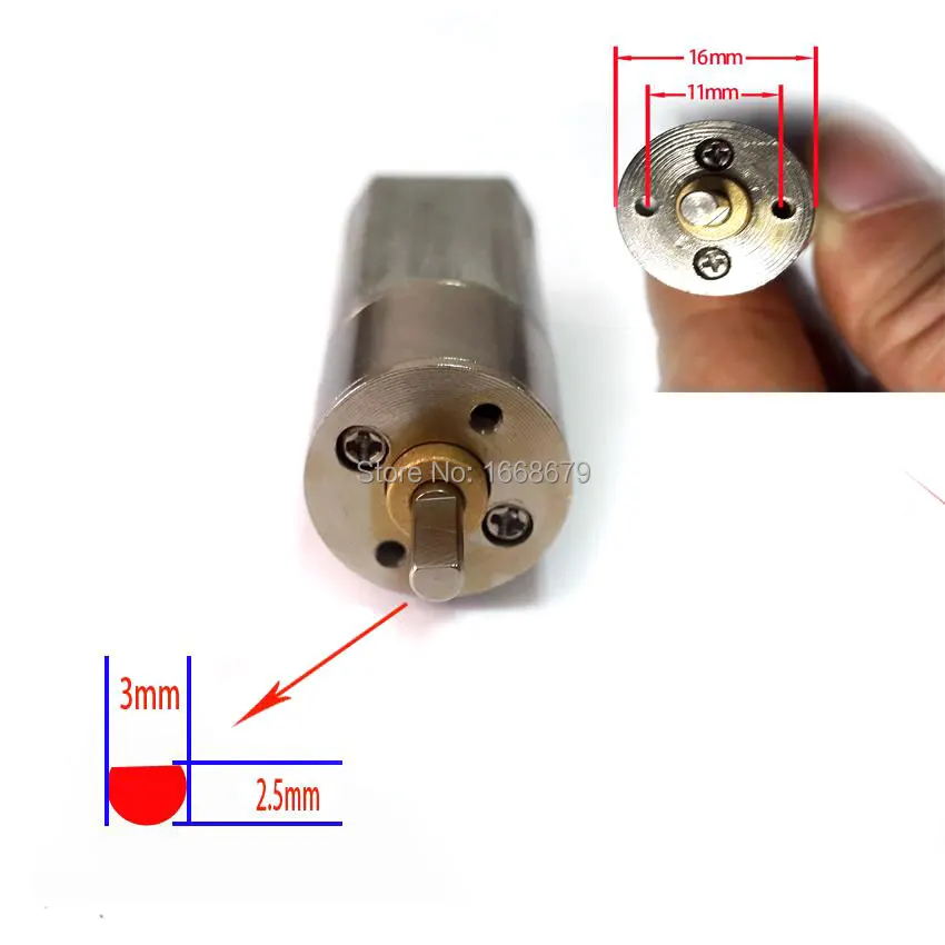 12 V 30 u/min mini engranajes motor micro engranajes motor para modelismo 1:14 1:16 RC 
