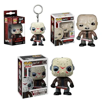 

New Arrival Funko POP Friday the 13th Boy Collectible Model Toys #01 #202 JASON VOORHEES Action Figure Vinyl Dolls Birthday Gift