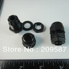 20 штук Водонепроницаемый Разъем кабельный ввод M22 x 1.5