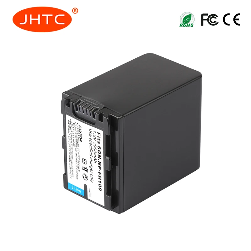 Bateria para Sony Dcr-sx40 Sx40r Sx41 Hdr-cx105 Fh90 Fh70 Fh60 Fh40 Fh30 Fp50 Sr42e Np-fh100 Npfh100 Bateria 3900mah - Image 3