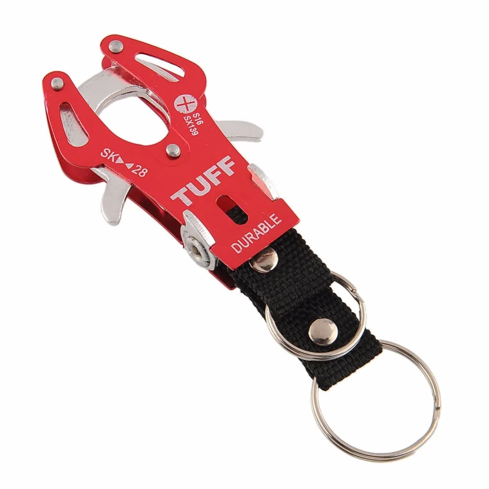 

10PCS Outdoor Colorful Climb Hook Carabiner Clip Lock Keyring Keychain Key Ring For Hiking Camping Climbing free shipping