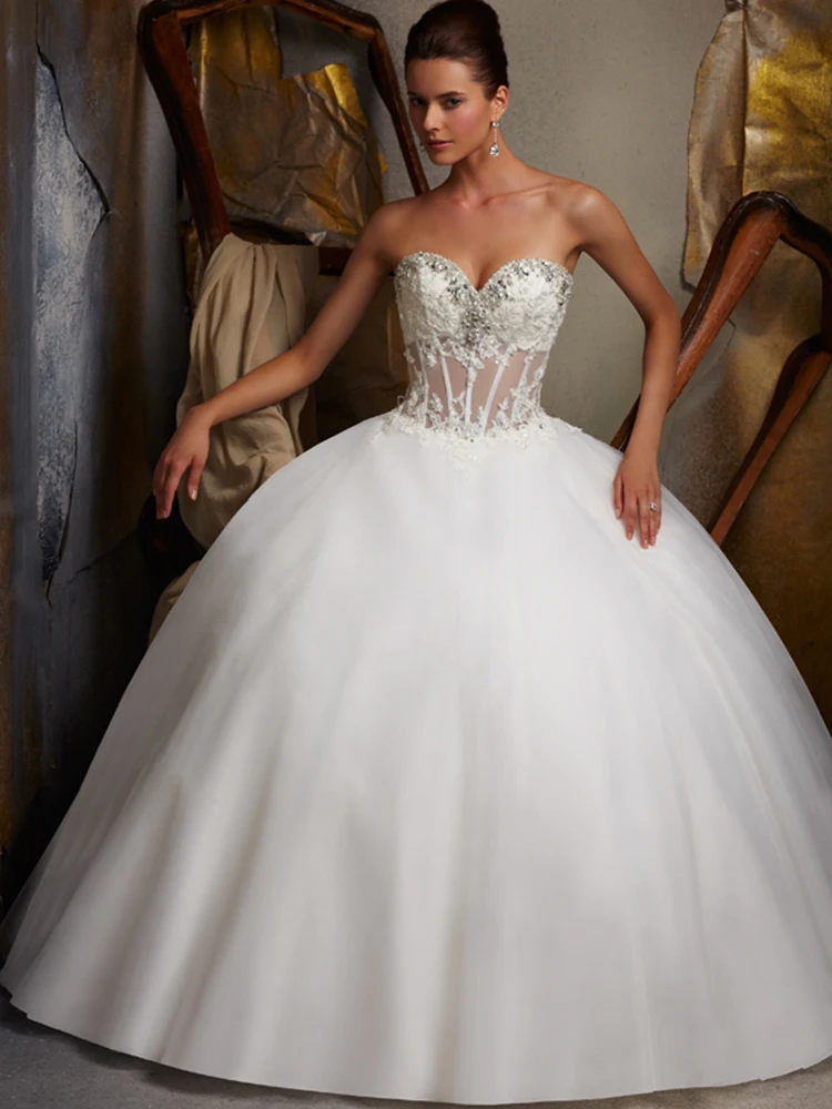 Wedding dress tube top sparkling diamond lace wedding dress 2013 new arrival bridal white