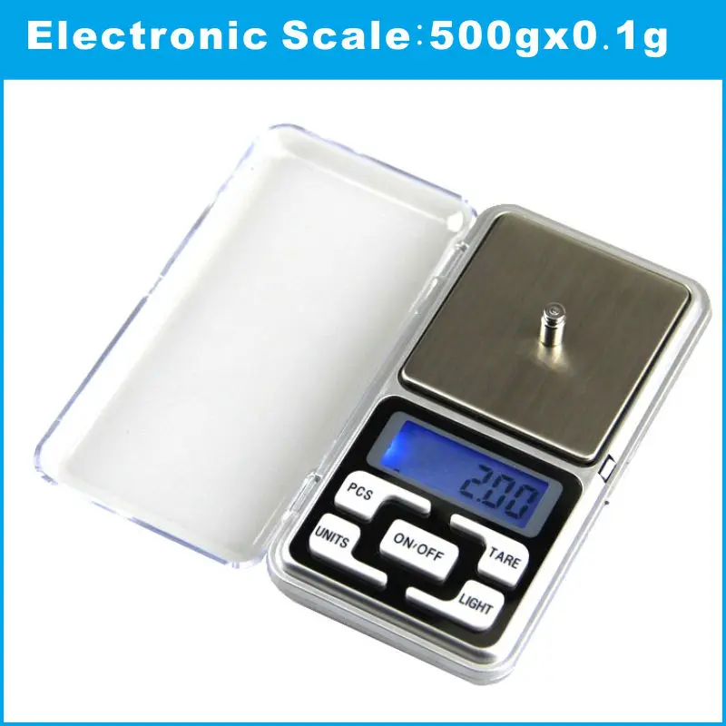500g x 0.1g Mini Pocket Digital Scale for Gold Sterling Silver Jewelry Scales 0.1 Display Units