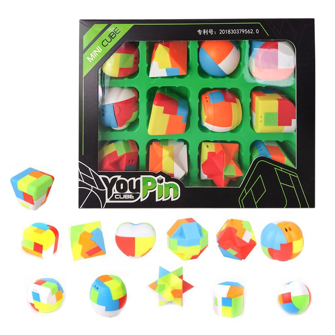 

Jinshuo Mingqiu Gift Box Magic Cube Educational Toys Gift For Brain Training