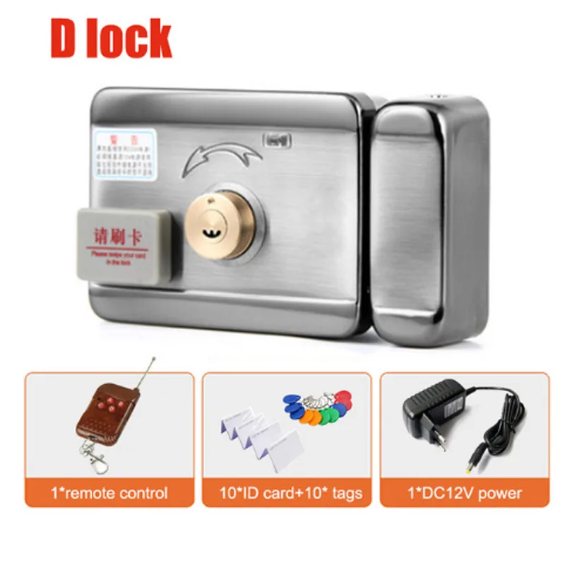 

Electric Gate Door RFID smart Lock Access Control System Free Chinese knot as gift
