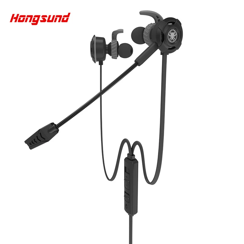 Hongsund G308 Игровые наушники в ухо стерео бас игра Hammerhead с микрофоном для Razer телефона