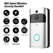 WiFi Smart Wireless Security DoorBell Smart 1080P Visual Intercom Recording Video Door Phone Remote Home Monitoring Night Vision