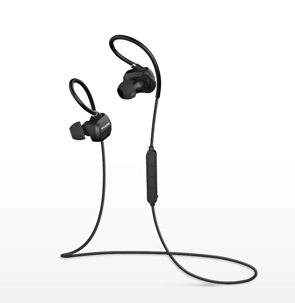 IPUDIS Нано Водонепроницаемый Беспроводная Гарнитура HiFi apt-X Ушной Крючок Спорт