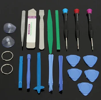 

20 in 1 Mobile Phone Repair Tools Kit Spudger Pry Screen Opening Tool Screwdriver Tweezers Set for iPad iPhone 4 4s 5 5s 6 Plus