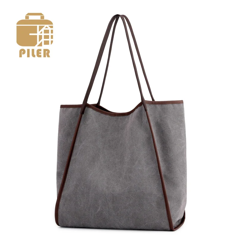 

Canvas Messenger Bag Tote Shoulder Shopping Bag Canvas Hobo Bag Women Portable Crosscody Large Capacity Beach Bag Women Handbag