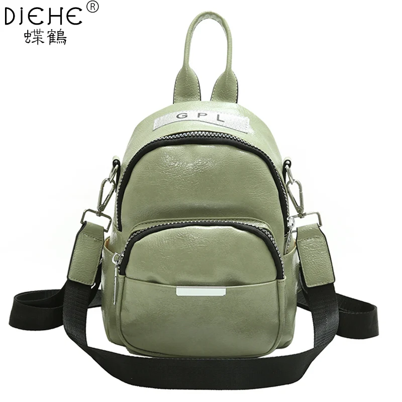 

Fashion Women Small Backpack 2019 High Quality Youth PU Leather Backpacks for Teenage Girls Female School Bagpack Bag Sac A Dos