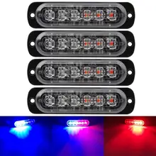 Warning Emergency Blue&white Caution light Flash Strobe Light Bar Surface Mount led For Car Van Truck Jeep Pickup Motorcycle Warning Emergency Blue&white Caution light Flash Strobe Light Bar Surface Mount led For Car Van Truck Jeep Pickup Motorcycle