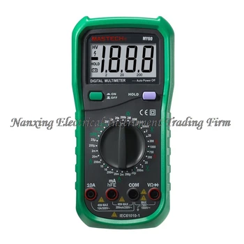 

MASTECH MY60 2000 Counts Digital Multimeter DMM AC/DC Voltmeter Ammeter Ohmmeter Tester hFE Test Multimetro Ammeter Multitester