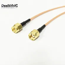 Абсолютно RF SMA переключатель RP SMA Соединительный кабель SMA Мужской переключатель RP SMA штекер адаптера RG316 кабель 15 см 6"