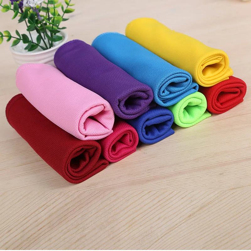 Many Colors Ice Towel Utility Enduring Instant Cooling Towel Heat Relief Reusable Chill Cool