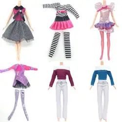 CXZYKING Мода 30 см Кукла Одежда Костюмы для куклы наряд повседневная одежда куклы аксессуары Игрушки для девочек день рождения лучший подарок