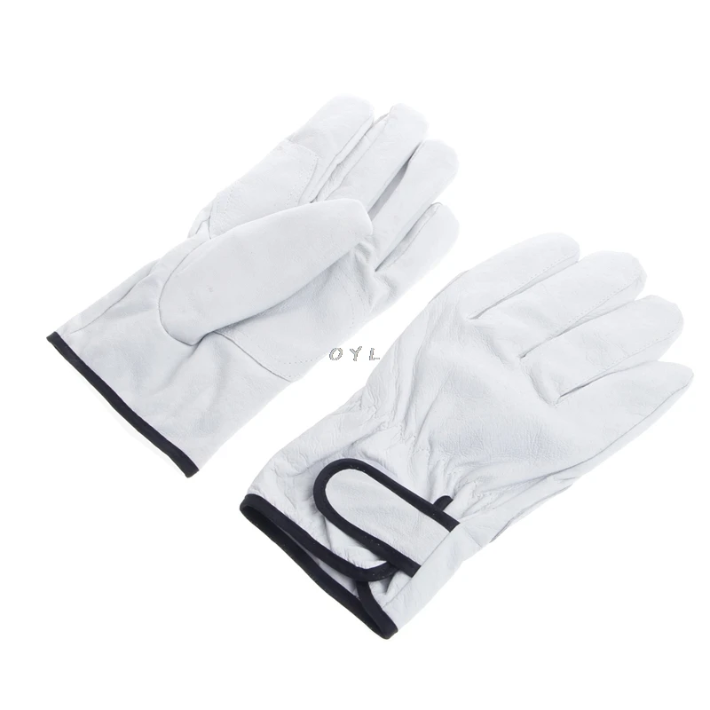 

1 Pair Pigskin Leather Welding Gloves Safety Welder Working Repair Labor Garden