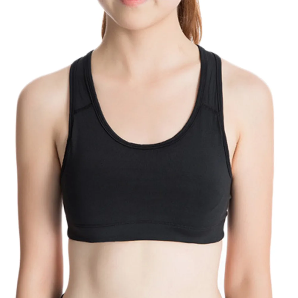 Comfortable Women Lady Sport Bra Outdoor Running Training Bra High Elastic Breathable Slim Body