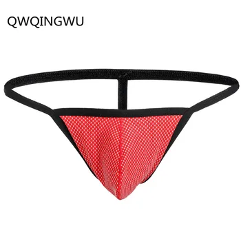 

Men Sexy Underwear Low Waist Briefs Bikini G-string Thong Jocks Tanga Underwear Shorts Exotic T-back Briefs Thongs Underpants