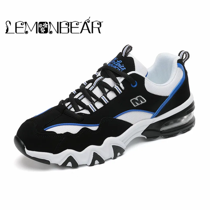 Avec Blanc La Black White Et Choc men Semelles Chaussures Red Absorbeur Lumière Men Chaude Couple De Jeune À men Mode Blue Noir Automne Hommes Épaisses Hnz8SSIxt