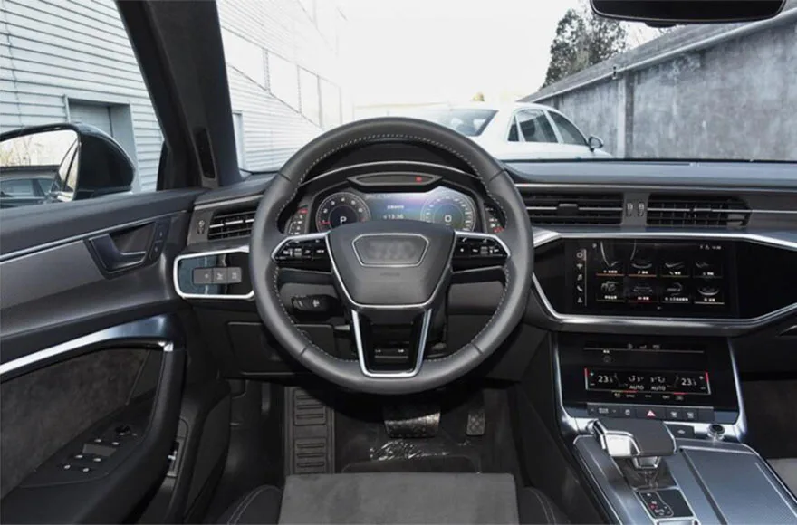 Для Audi A6L A6 2012 2013 интерьер Стикеры прозрачных защитных пленок автомобильные аксессуары