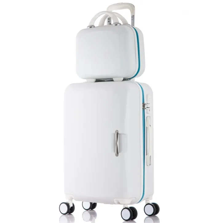 Travel tale 2" Дорожный чемодан из АБС сумка spinner жесткой стороной! чемодан для багажа комплект с сумочкой - Цвет: a set