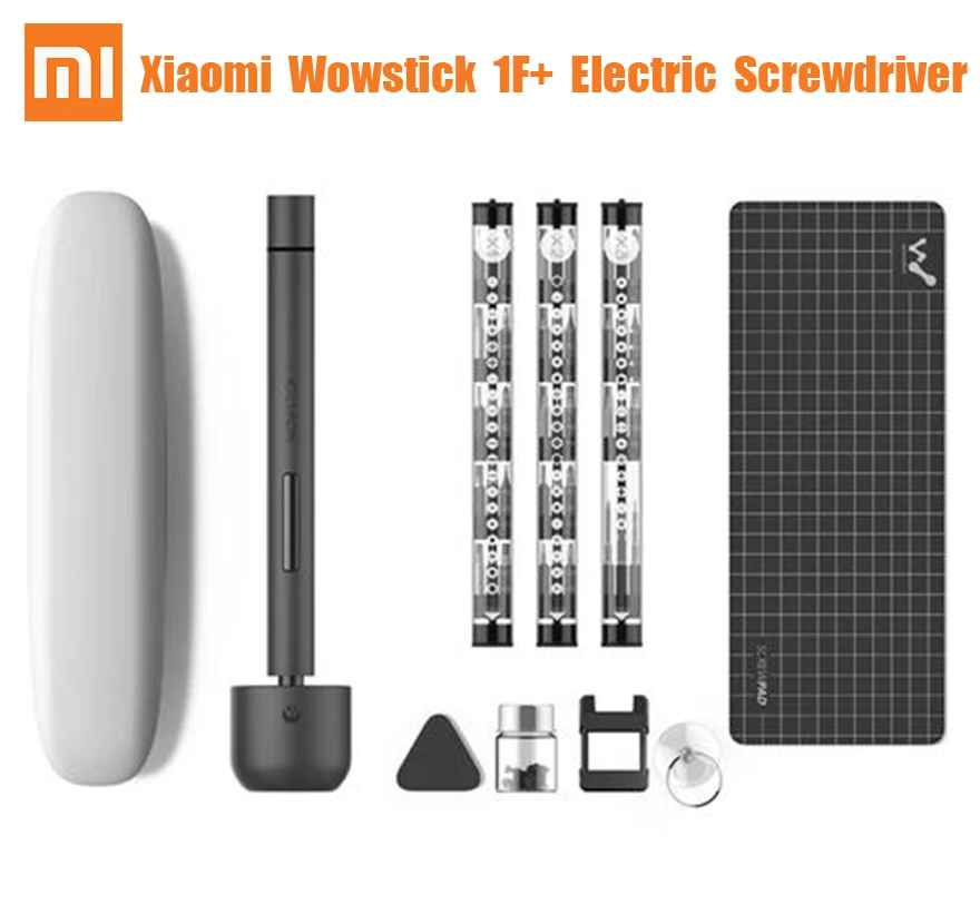 Xiaomi Wowstick 1F Pro домашний необходимый электрический отвертка светодиодный светильник алюминиевый 1F+ телефон DIY Инструменты для ремонта 1F Plus отвертка