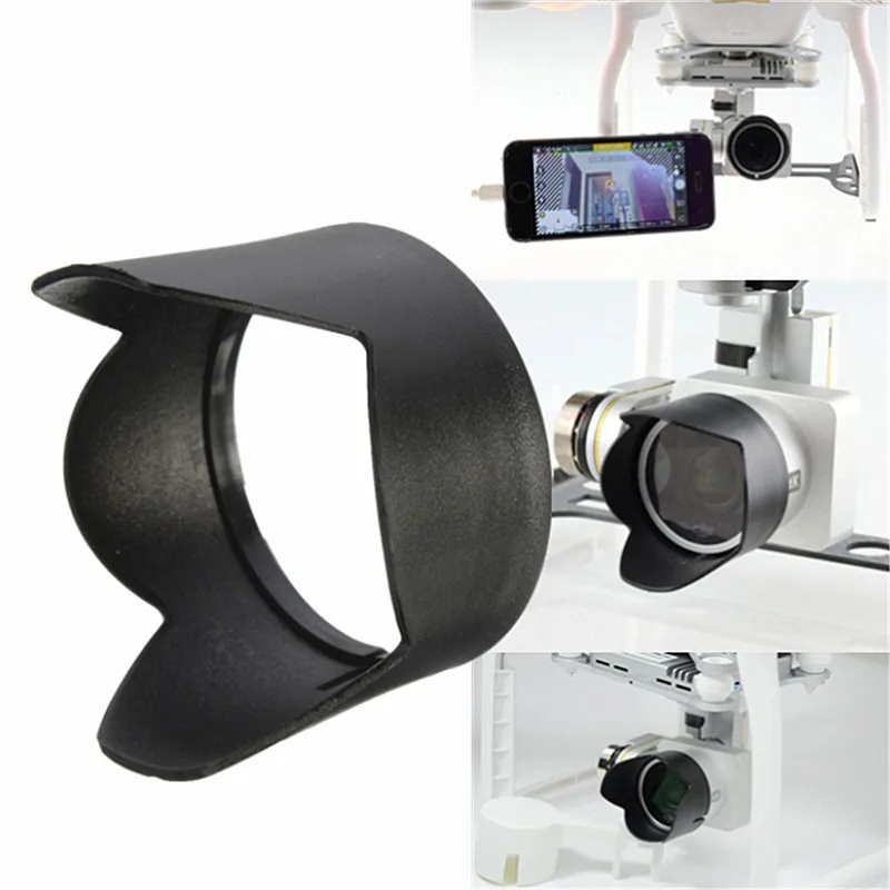 Camera Lens Cover Cap Sun Hood /& Gimbal Guard F DJI Phantom 3 PRO /& Advanced FPV