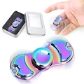 New Rainbow Hand Finger Fidget Spinner Fun Hand Game Desk Focus Toys Anxiety Stress Spinning Top Metal EDC Tri-Spinner Toy New Rainbow Hand Finger Fidget Spinner Fun Hand Game Desk Focus Toys Anxiety Stress Spinning Top Metal EDC Tri-Spinner Toy