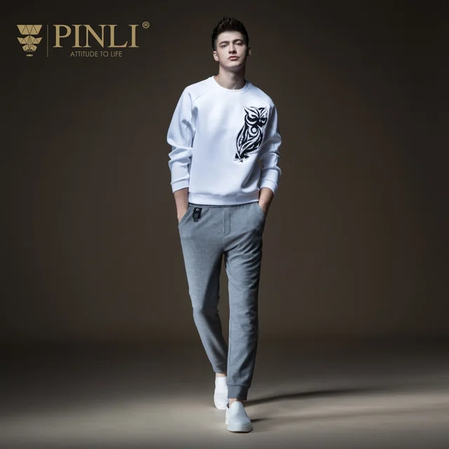 Jogger Promotion Men Pepe Pinli Pin Li 2018 New Autumn Men’s Suit, Body Strength, Pure Color, Feet, Leisure Pants, B183117164