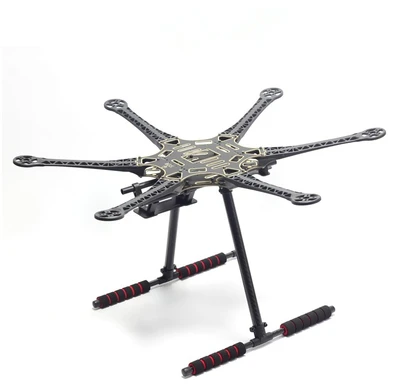 

S550 F550 500 Upgrade Hexacopter Frame Kit with Unflodable Landing Gear for FPV