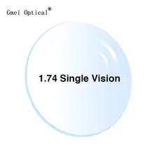 1.74 Ультратонкий Однофокальными Полной Защитой От УЛЬТРАФИОЛЕТОВЫХ ЛУЧЕЙ и Анти-Отражающее Покрытие 2 шт