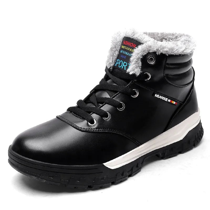 Onke Men's Winter Sneakers With Fur Big Size 48 Running Man Shoes Hot ...