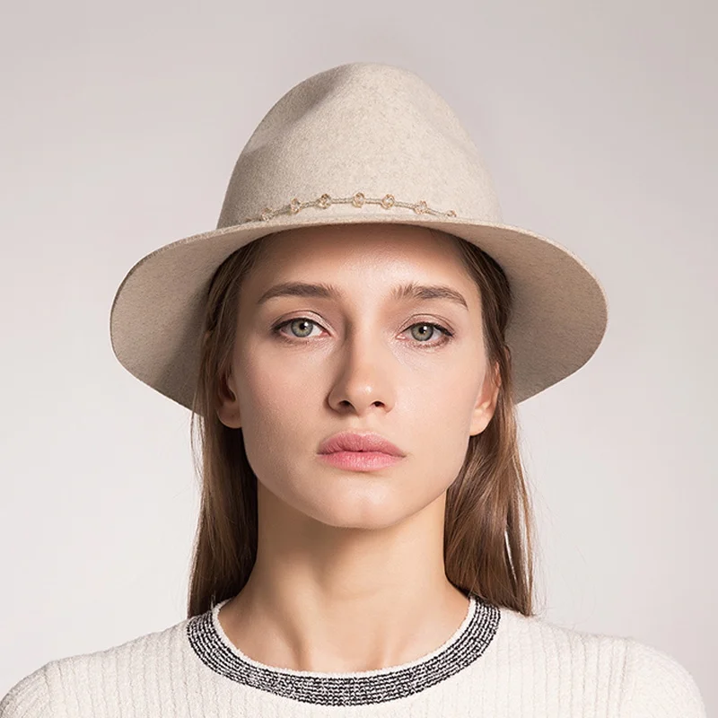 Buy Sedancasesa new fedora hats for women wide brim