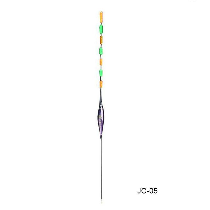 Электронные светящиеся поплавок Длинные вертикальные светящиеся ночные светильники поплавок для рыбалки на открытом воздухе JT-Прямая поставка - Цвет: JC 05