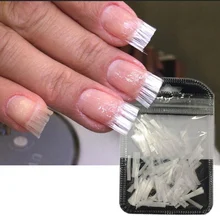 Набор для наращивания ногтей из стекловолокна с пинцетом, пилочка для наращивания ногтей, инструменты для маникюра@ ME88