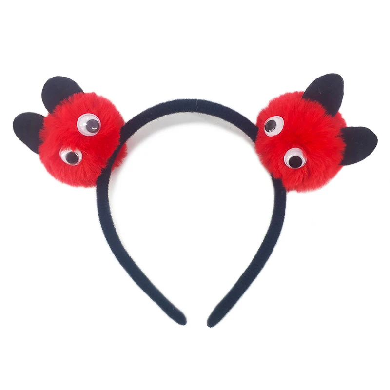 

Novel fashion plush hair band creative cartoon animal plush hair band for girls