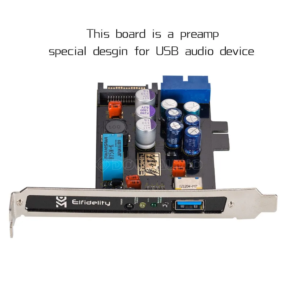 Nobsound Elfidelity AXF-100 USB Power Source HiFi Interface Preamp Internal Filter For USB Audio Device DAC