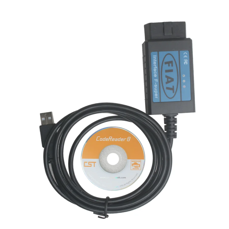 Новый профессиональный сканер для Fiat Интерфейс F Super OBD2 EOBD диагностический