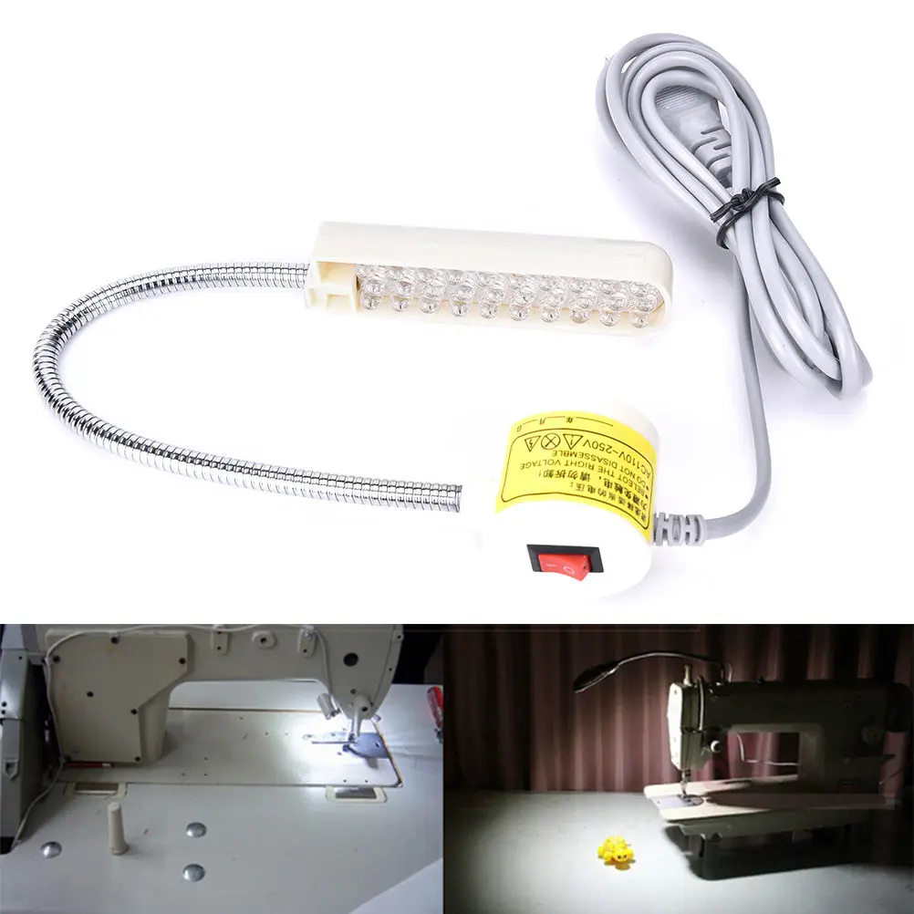 

10/30 LED Super Bright Sewing Clothing Machine Light Multifunctional Flexible Work Lamp light for Workbench Lathe Drill Press