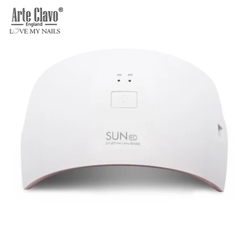 

Arte Clavo 24W Nail Lamp UV Lamp US Plug 6W Mini Portable Nail Dryer for UV Gel LED Gel Nail Polish Machine Sensor Timer Set