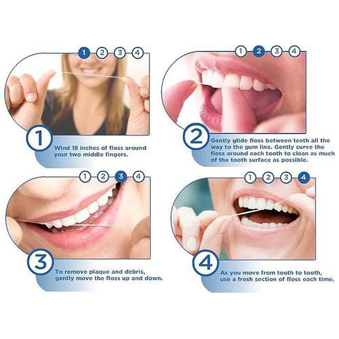 Лучшие продажи 1 шт. 50 м пищевой мятной зубной нити с мини-чехол для чистки зубов портативная зубная нить для ухода за полостью рта случайный цвет